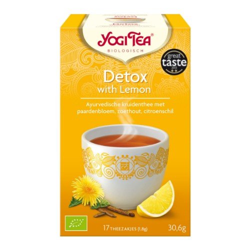 Yogi Tea Detox With Lemon